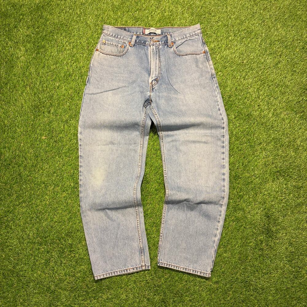 Levi’s 550 Relaxed Fit Jeans Light Wash Denim Vintage Size 34x32